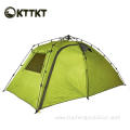 6kg green Camping trekking double automatic tent